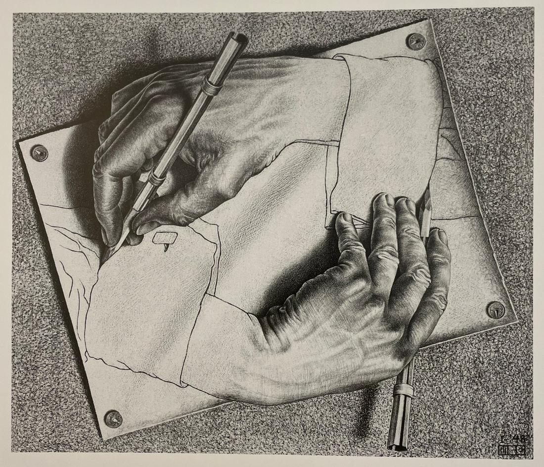MC Escher - Drawing Hands (1 of 1)
