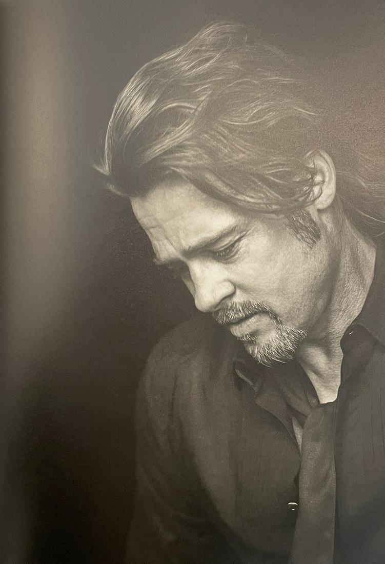 Peter Lindbergh - Brad Pitt, 2015: PETER LINDBERGH (1944-2019) Brad Pitt, London, 2015 Print in Colors, Printed in the 2010s 9 1/4" x 13 1/4" Peter Lindbergh was a photographer and video director credited with ushering in a new era of