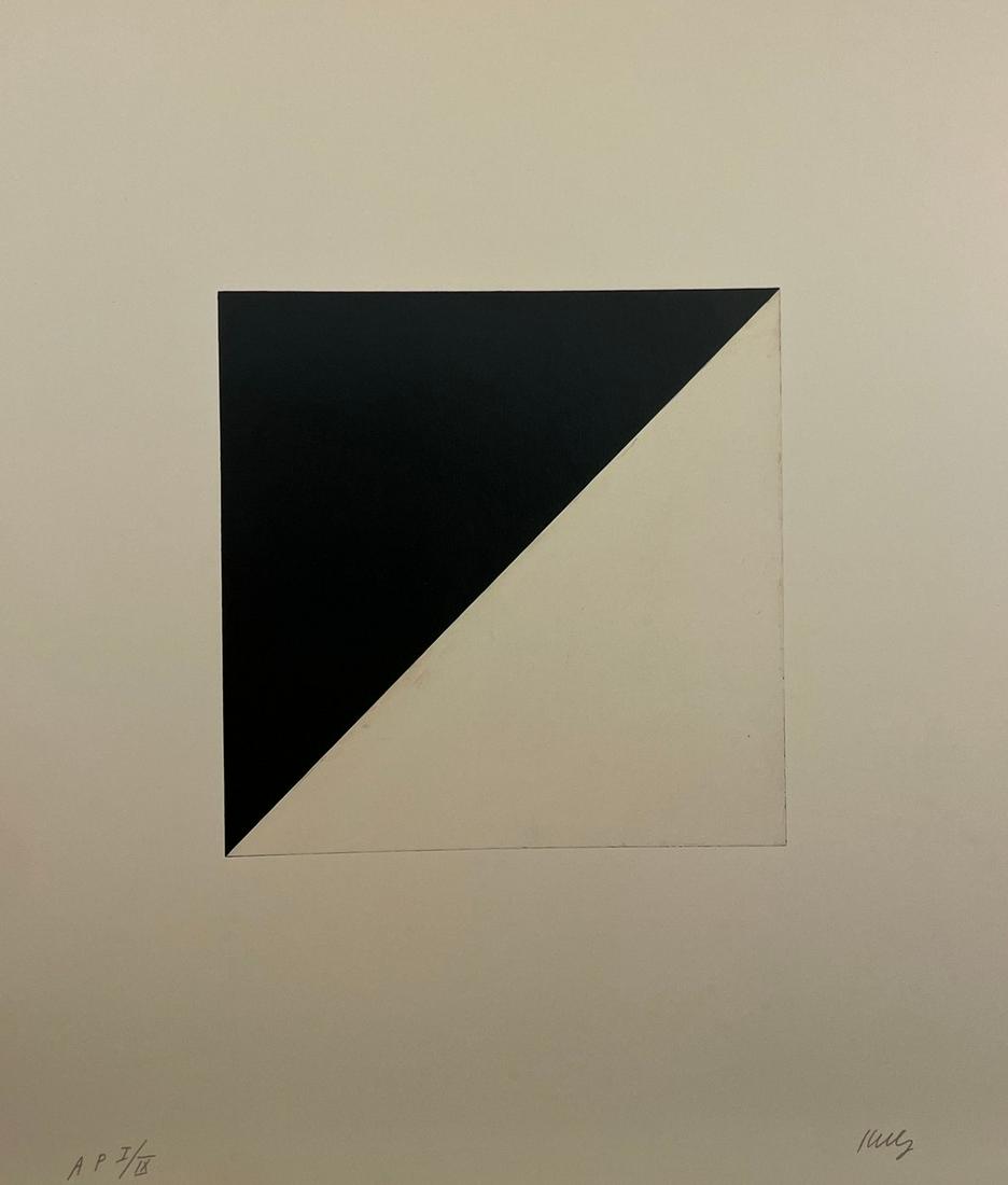 Ellsworth Kelly - Diagonal with Black, 1981 (1 of 1)