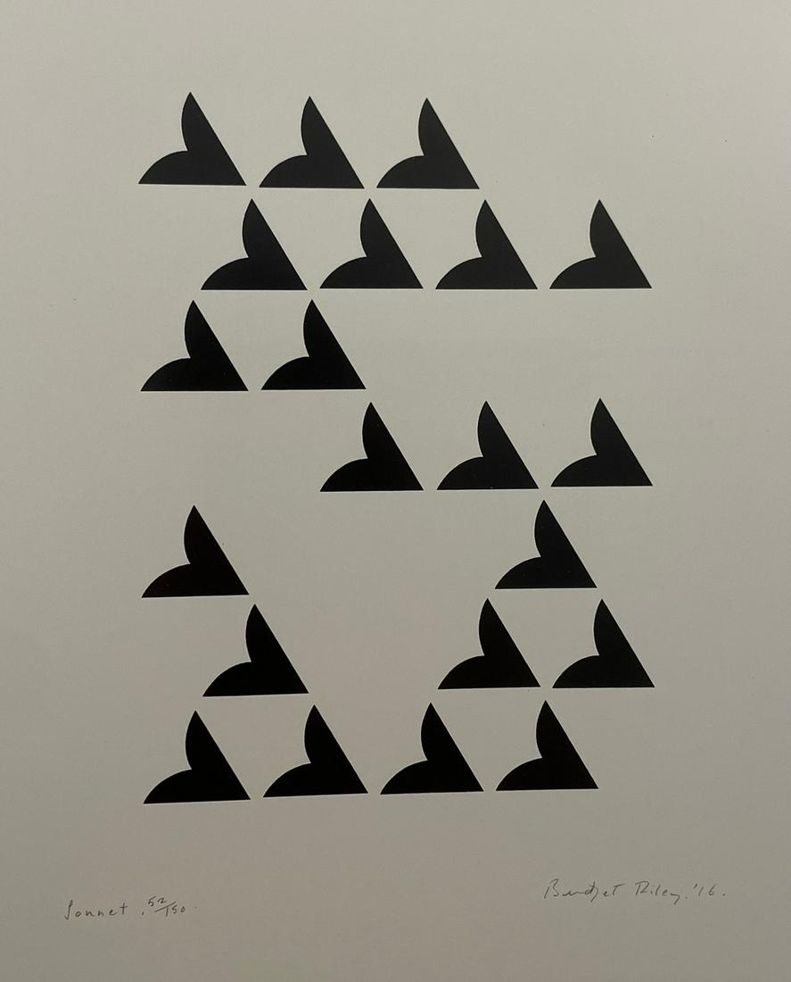Bridget Riley - Sonnet, 2016 - Plate Signed (1 of 1)