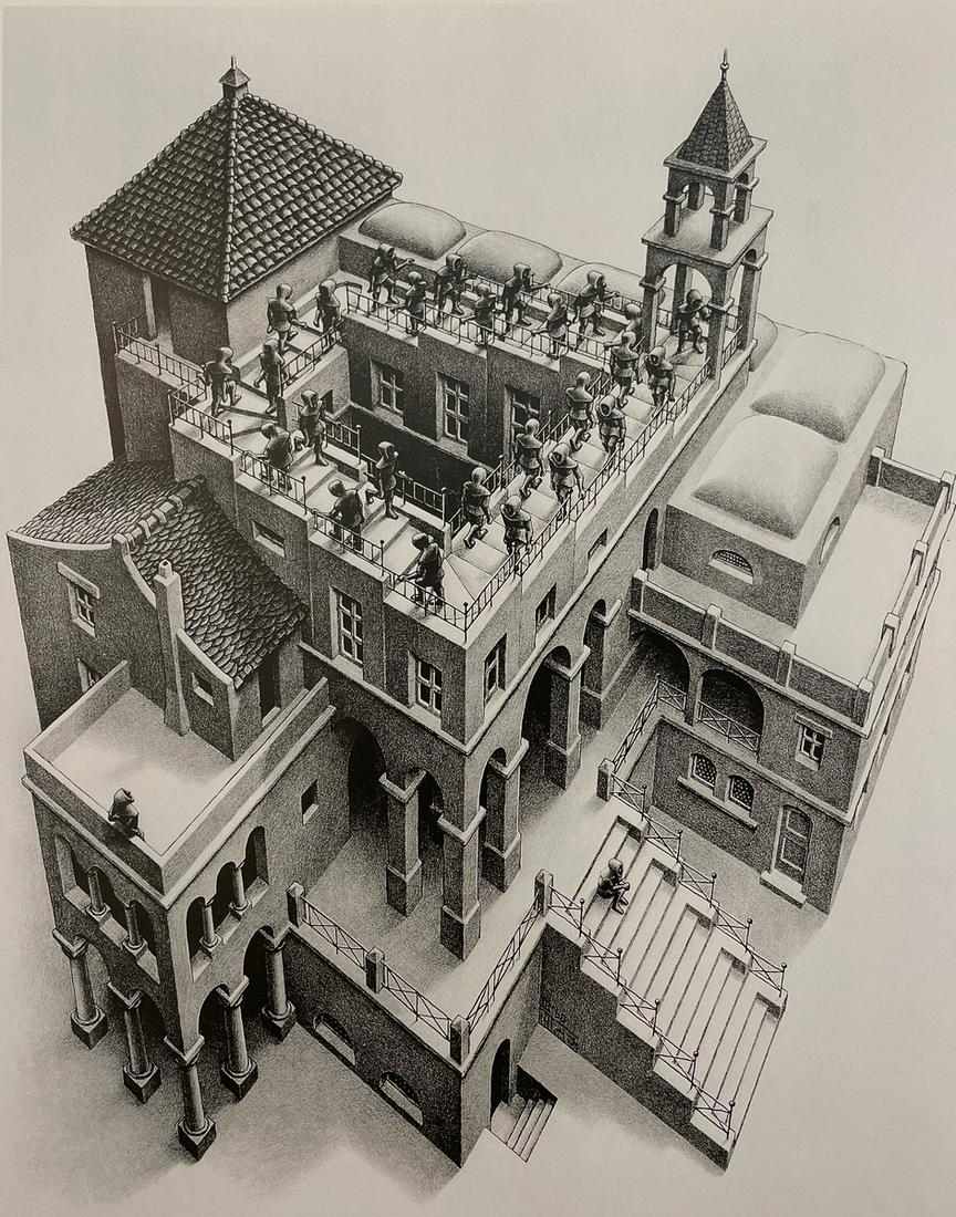 MC Escher - Asceding and Descending (1 of 1)