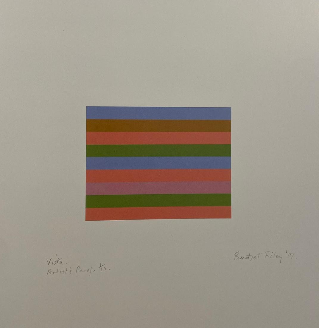 Bridget Riley - Vista, 2017 - Plate Signed (1 of 1)