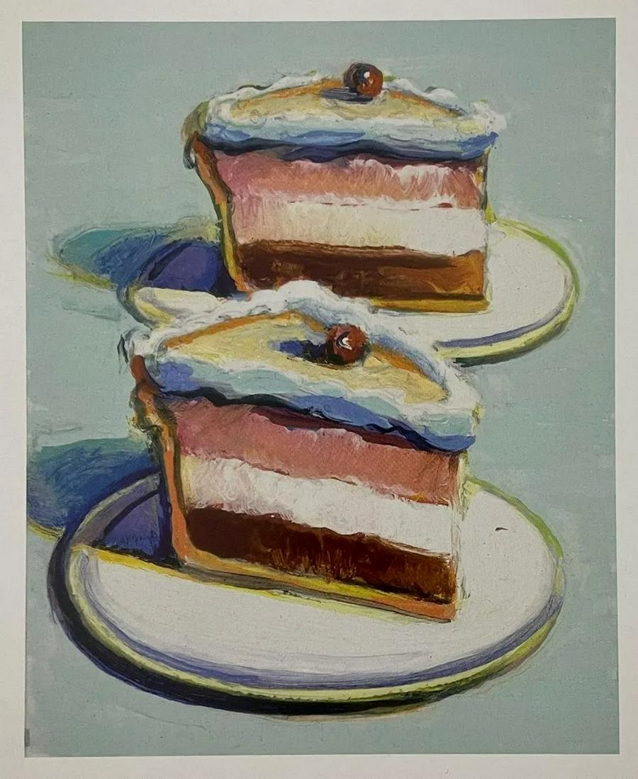 Wayne Thiebaud - Two Pie Slices, 2004 (1 of 1)