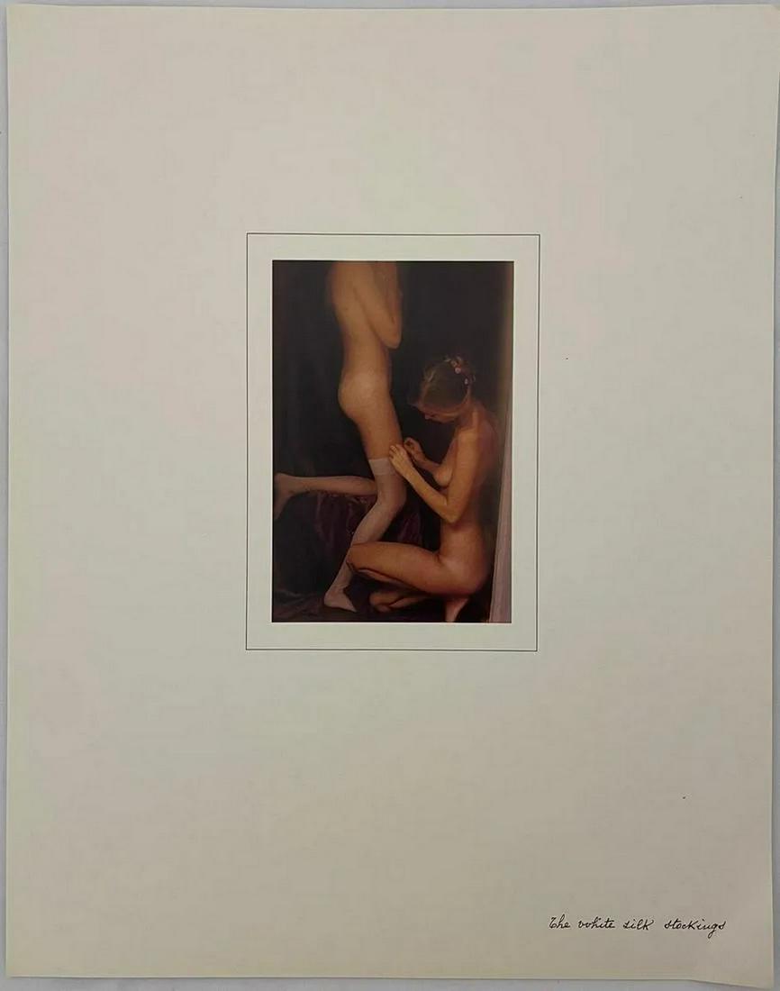 David Hamilton - The White Silk Stockings - Print (1 of 2)