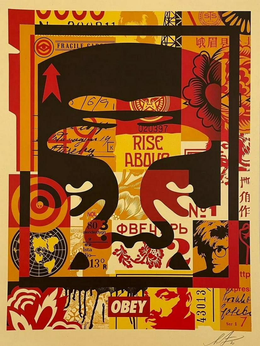 Shepard Fairey - 'Obey' - Hand Signed (1 of 3)