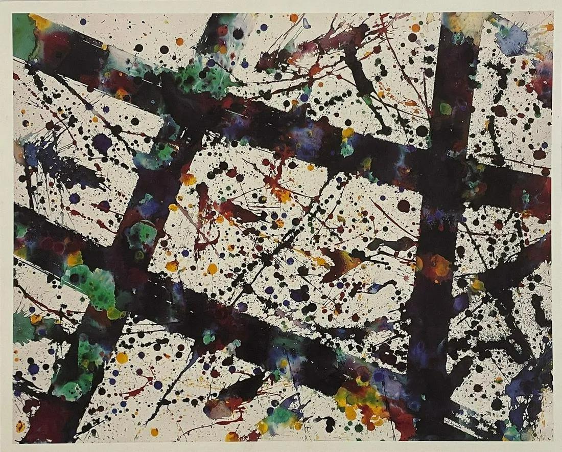 Sam Francis - Untitled, Print in Colors (1 of 1)