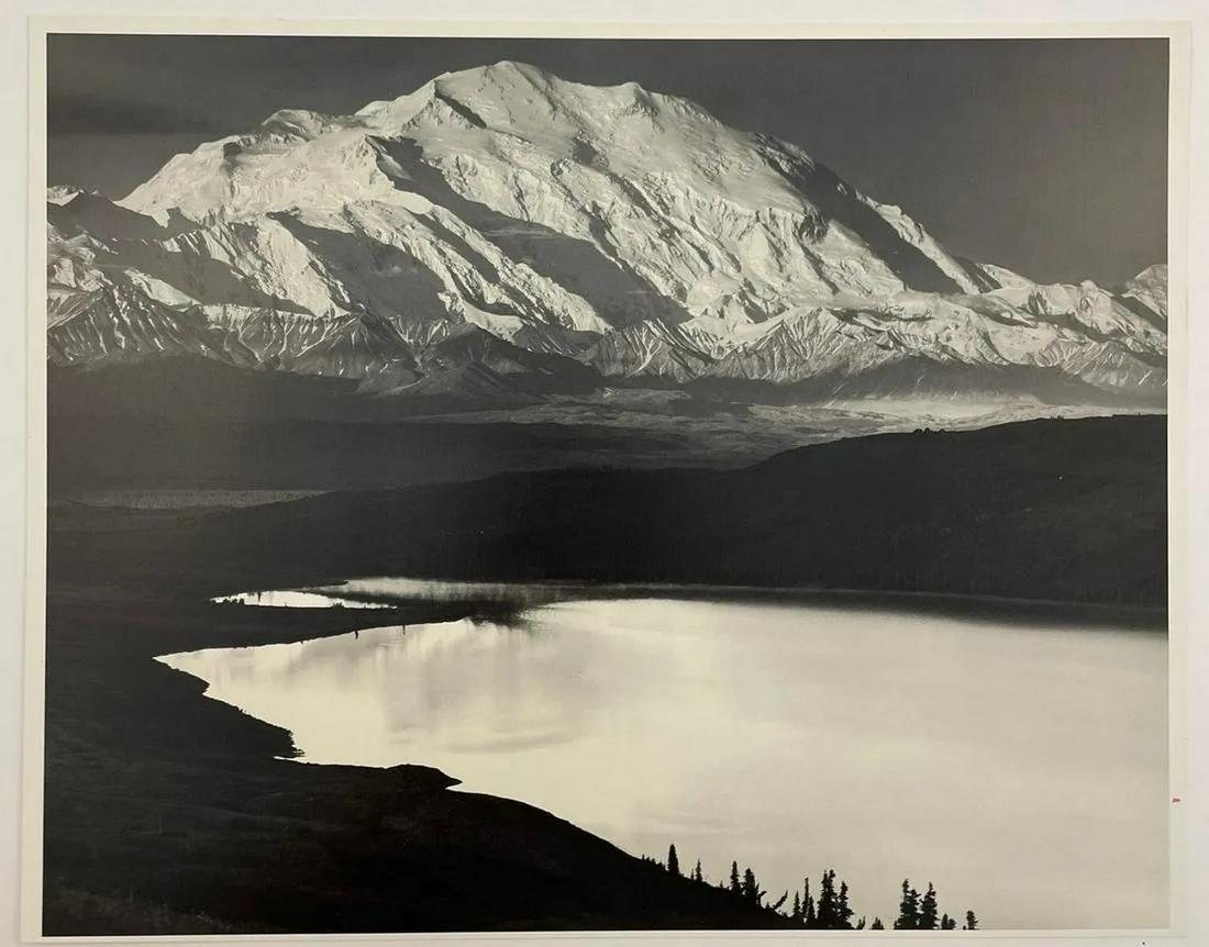 Ansel Adams - Mount McKinley and Wonder Lake, 1947 (1 of 1)