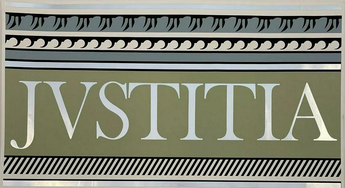 Roy Lichtenstein, Justice , Offset Lithograph (1 of 1)