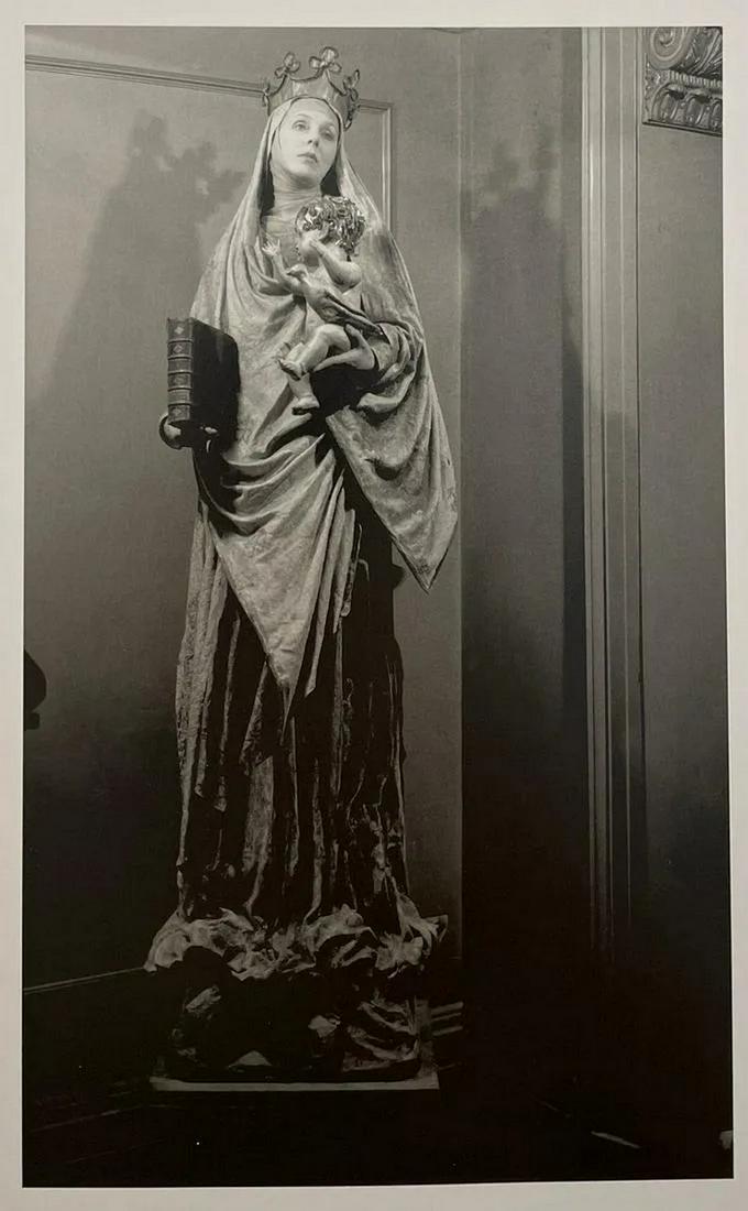 Cecil Beaton - Lady Diana Cooper, 1930: CECIL BEATON (1904-1980) Lady Diana Cooper as the Madonna in The Miracle, costume designed by Oliver Messel, 1930 Print in Colors 5 1/2" x 9" Cecil Beaton was a British photographer and designer best