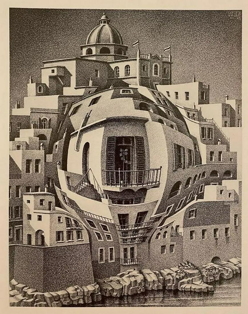 M.C. Escher - Hand with Reflecting Sphere, 1935 (1 of 1)