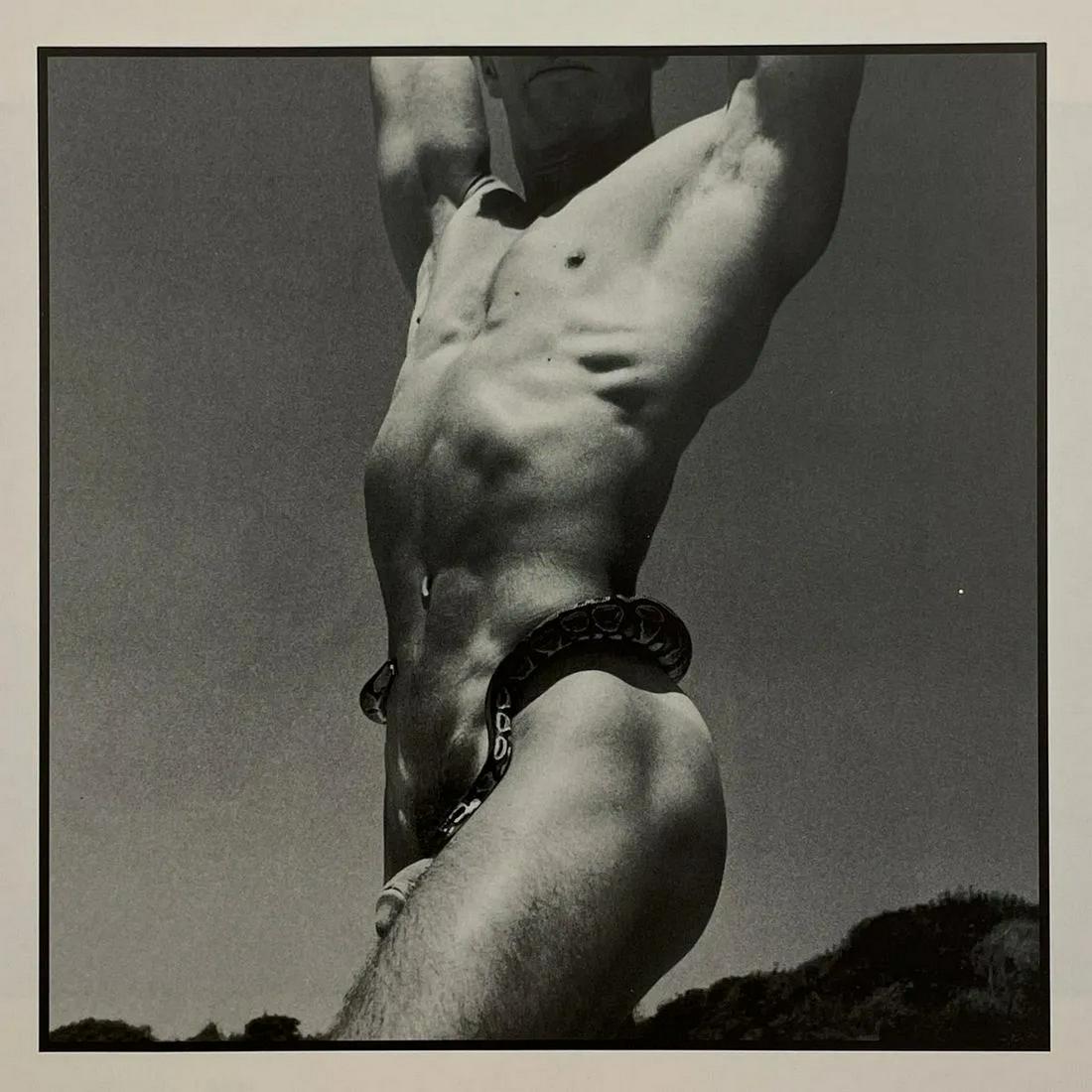 Tom Bianchi - Tommie & Buck: TOM BIANCHI (B. 1945) Tommie & Buck Print in Colors 6" x 6" From Bianchi - "I was born and raised in the suburbs of Chicago, growing up in the America of the 1950s when it was not imaginable for a boy