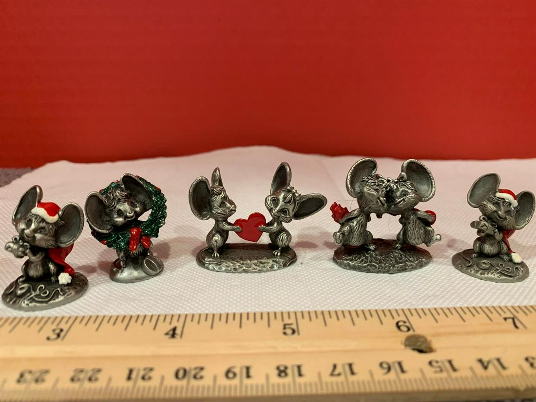 Lot of 5 Little Gallery, Mice & Other (1 of 1)