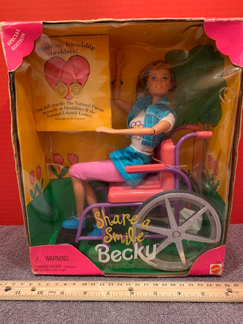 Mattel 1576 share a smile Becky: Mattel 1576 share a smile Becky