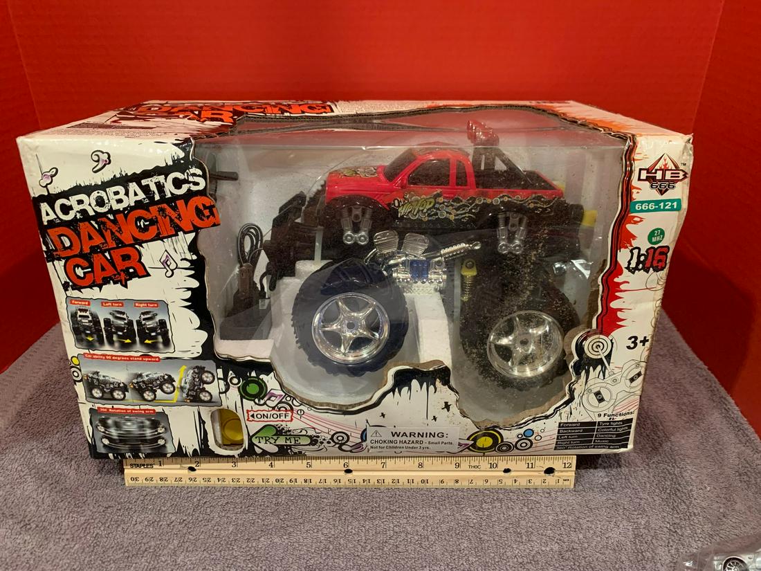 Acrobatic Dancing Car, Remote Control, Red (1 of 1)