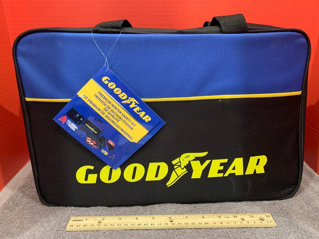 Brand New Never Opened, Good Year Car Premium Winter Safety Kit.  1- case, 2 - 2 tracton mats, 3 - (1 of 1)