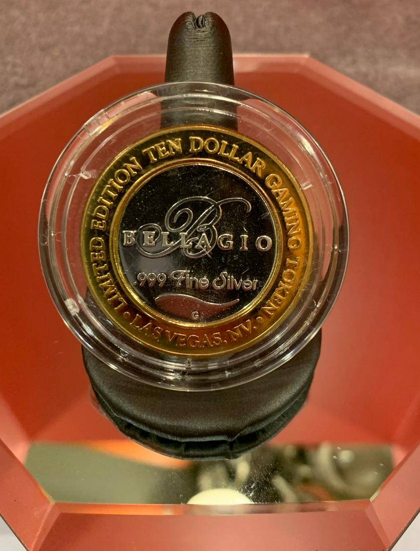.999 Fine Silver Coin Bellagio, Las Vegas N.V. (1 of 1)