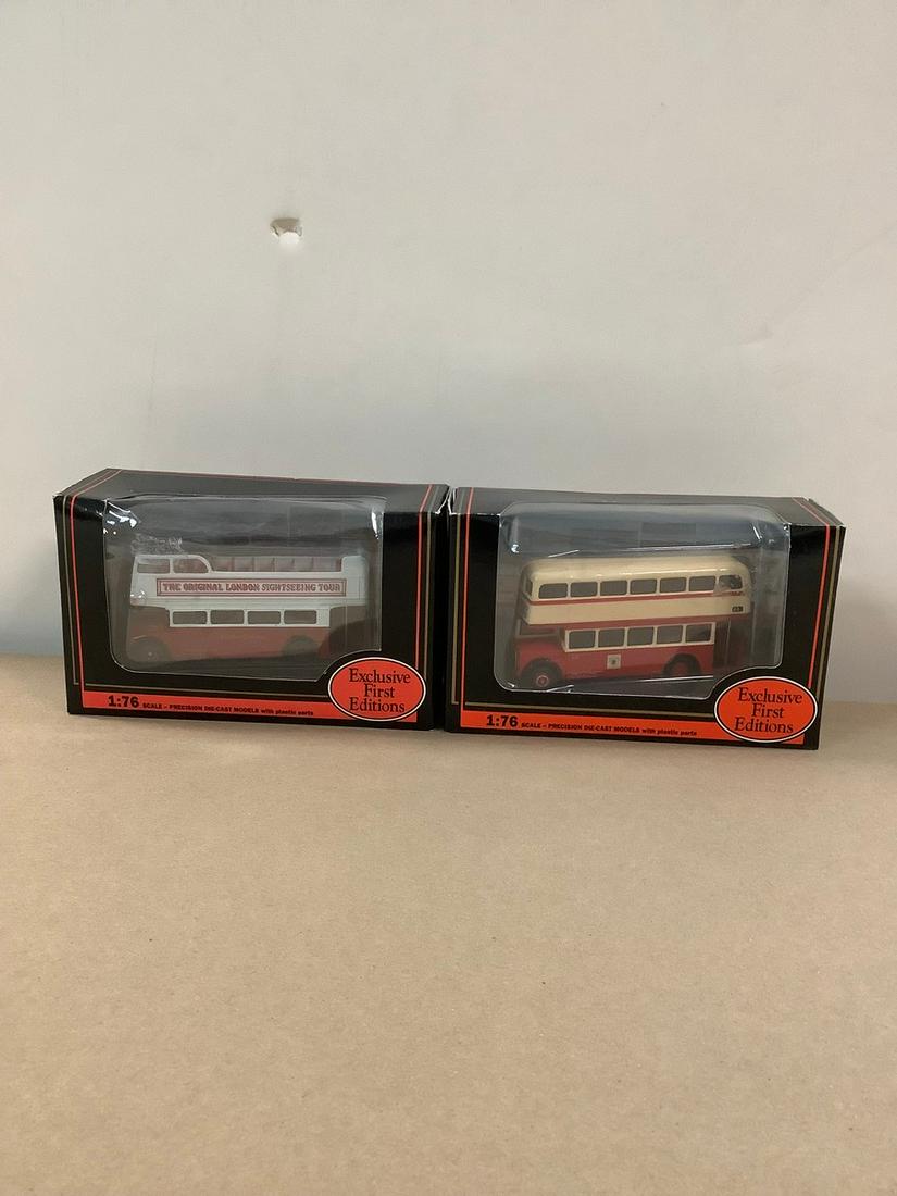 Lot of 2 Exclusive First Editions Precision Die Cast Models Scales 1:76 (1 of 1)