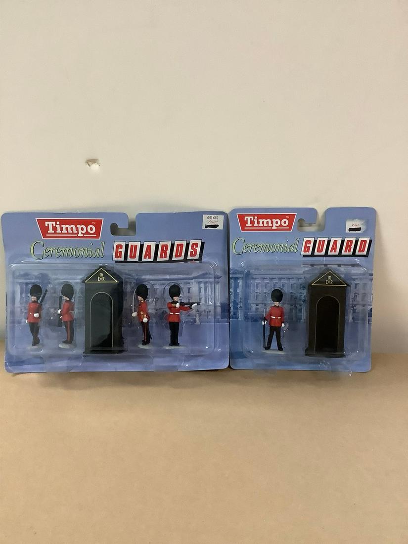 Lot of Timpo Ceremonial Guards NIB: Lot of Timpo Ceremonial Guards NIB