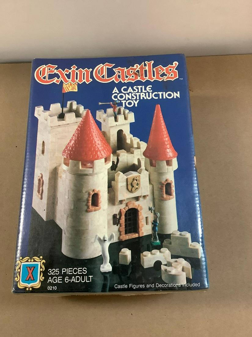 Vintage Exin-Lines Bros. Exin Castles Construction Toy NIB: Vintage Exin-Lines Bros. Exin Castles Construction Toy NIB