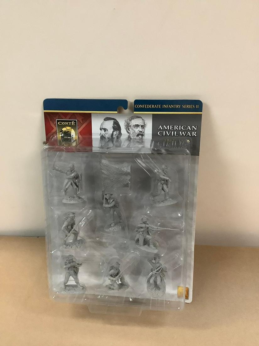 Conte American Civil War Confederate Infantry Series II  NIB (1 of 1)