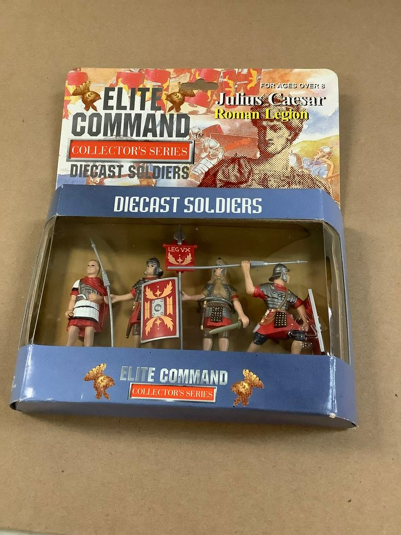 Blue-Box Elite Command Collector's Series Die Cast Soliders "Julius Caesar" NIB (1 of 1)