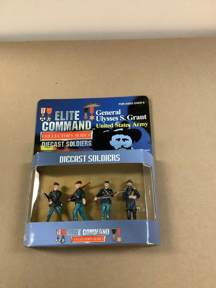 Blue-Box Elite Command Collector's Series Die Cast Soldiers "General Ulysses S. Grant" NIB (1 of 1)