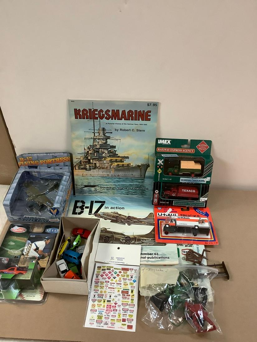 Lot of Imex Die- Cast Models, Flying Champions B-17 Flying Fortress, Fleer Limited Edition Die-Cast (1 of 1)