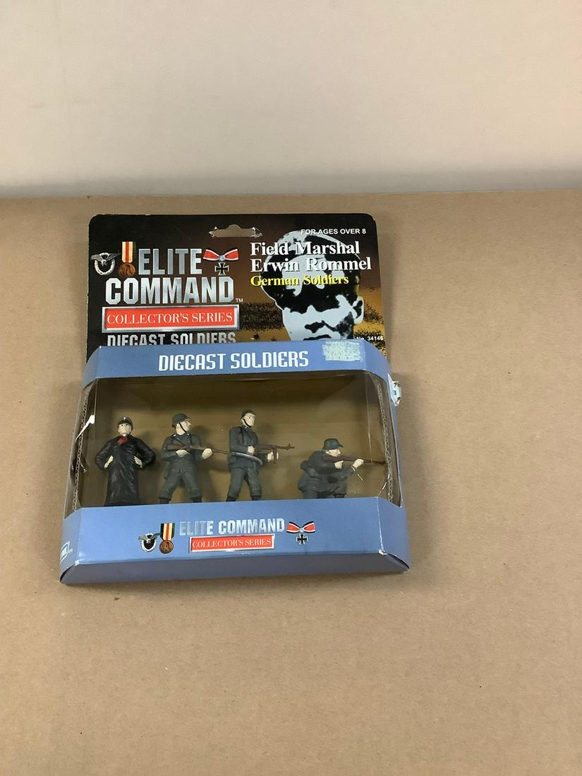 Blue-Box Elite Command Collector's Series Die-Cast Soldiers "Field Marshal Erwin Rommel" NIB (1 of 1)