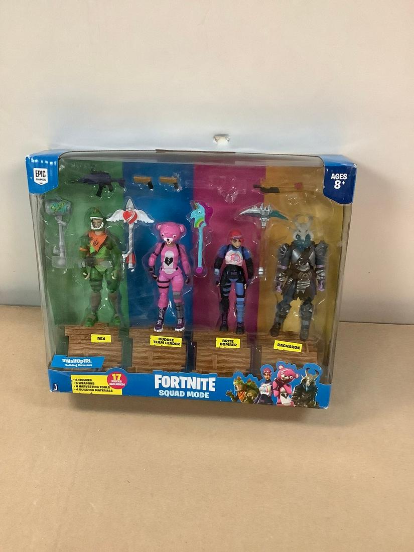 Epic Games Fortnite Aquad Mode Action Figures NIB (1 of 1)