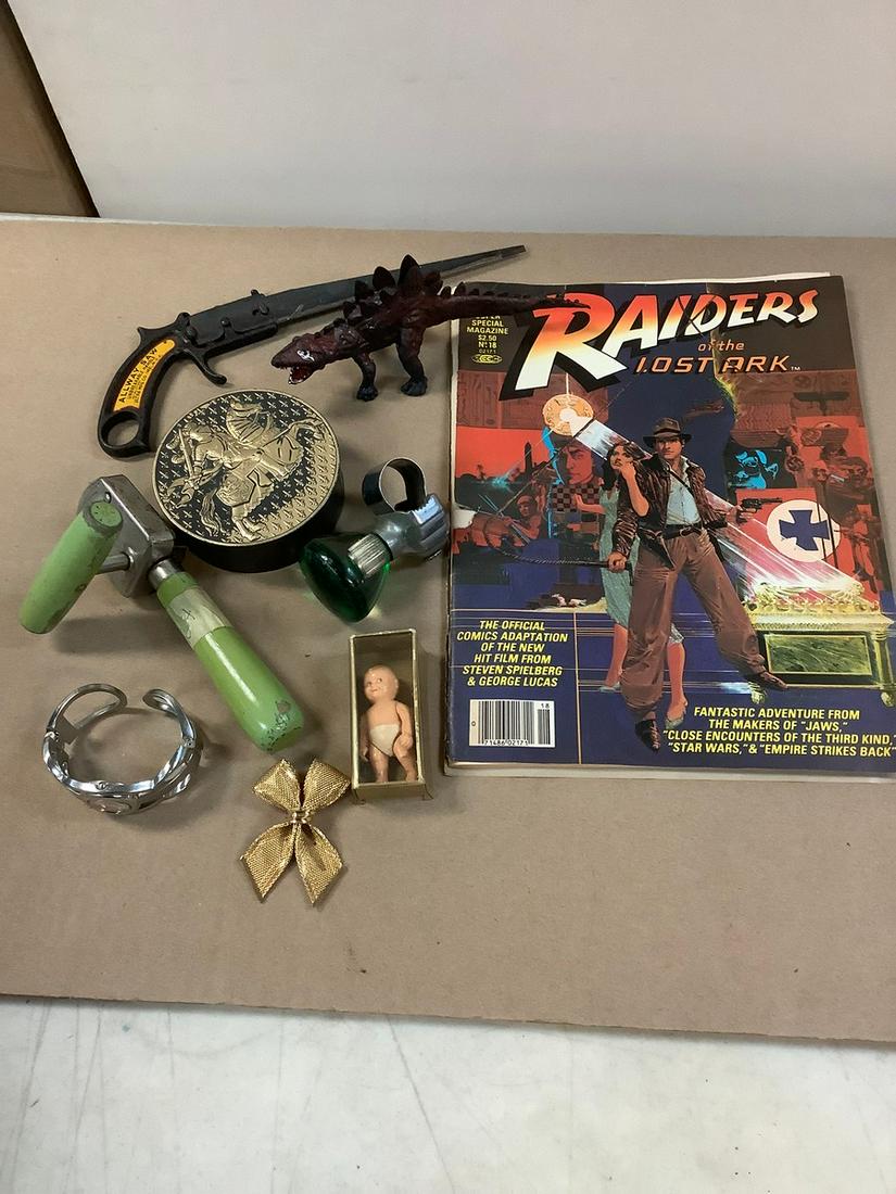 Lot of Vintage 1929 Edlund Junior No.5 Can Opener, Allway Saw, Decorative Made in Germany Scotch (1 of 1)