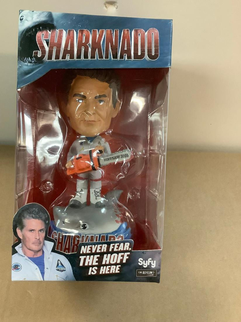 SYFY The Asylum SharkNado "The Hoff" Bobble Head NIB (1 of 1)