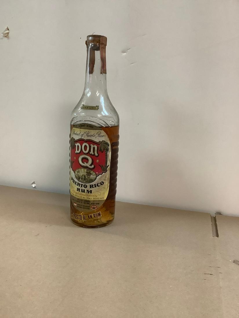 Vintage Don Q Puerto Rico Rum Opened: Vintage Don Q Puerto Rico Rum Opened
