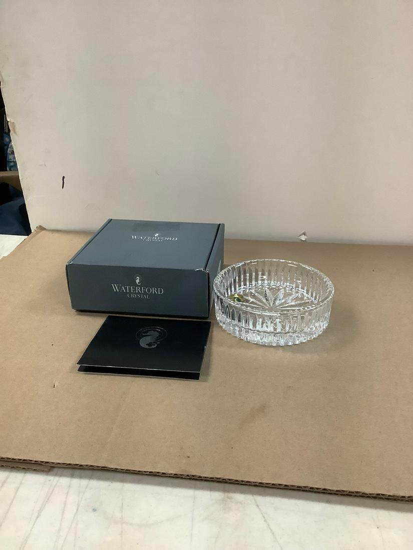 Waterford Crystal Wine Coaster 5x5: Waterford Crystal Wine Coaster 5x5