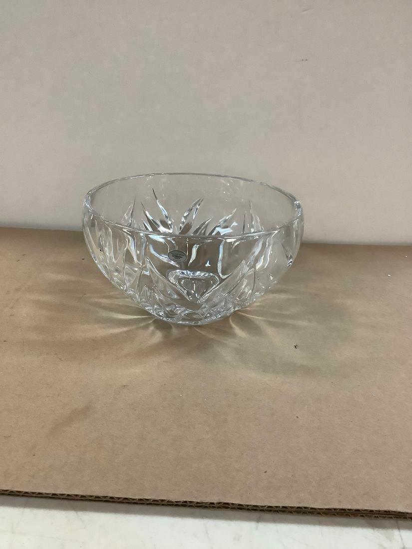 Gorham Lead Crystal Bowl 8x8 (1 of 1)