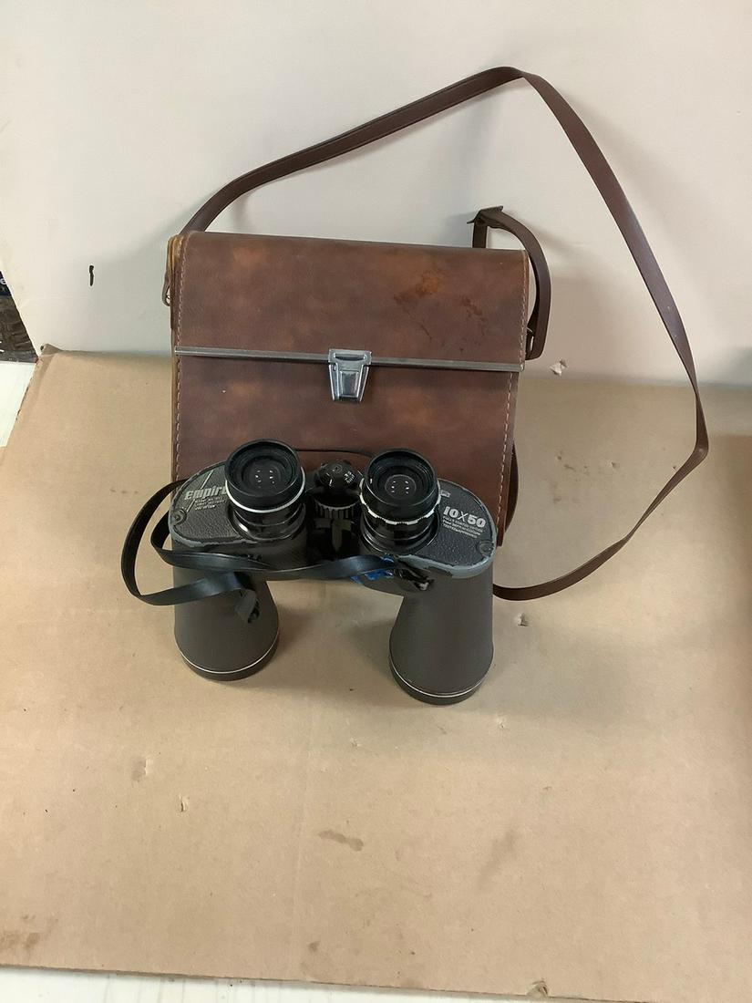 Vintage Empire Model No. 272 10x50 Binoculars in Case Nov 06, 2022