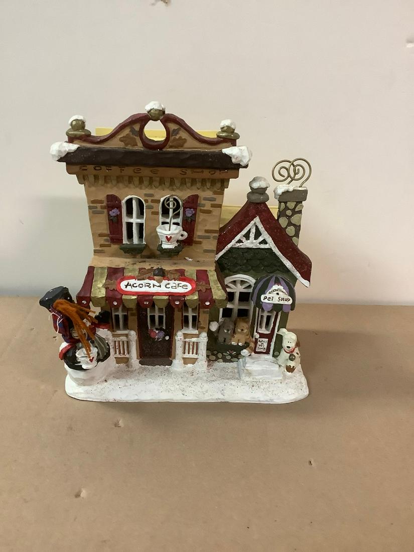 Kurt & Adler, Inc. Coffee Shop Acorn Cafe 9x8.5: Kurt & Adler, Inc. Coffee Shop Acorn Cafe 9x8.5