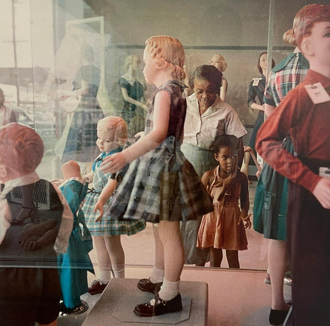 Gordon Parks - Segregation in the South, 1956: GORDON PARKS (1912-2006) Segregation in the South, 1956 Print in Colors 7" x 7" Gordon Parks was a self-taught photographer, writer, composer, and filmmaker. Parks is remembered as the first African-A