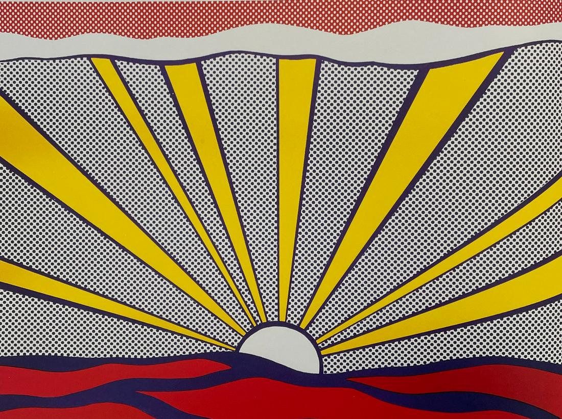 Roy Lichtenstein - Sunrise, 1965 (1 of 1)