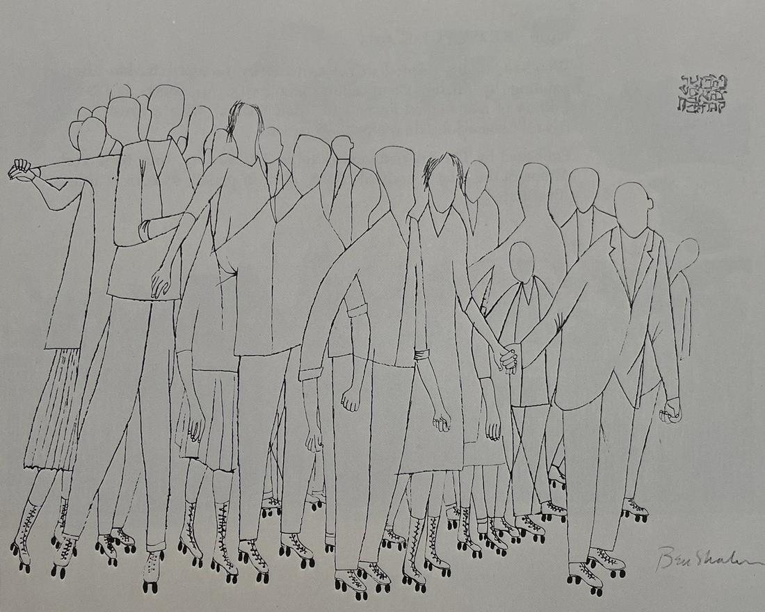 Ben Shahn - Andante, 1966 (1 of 1)