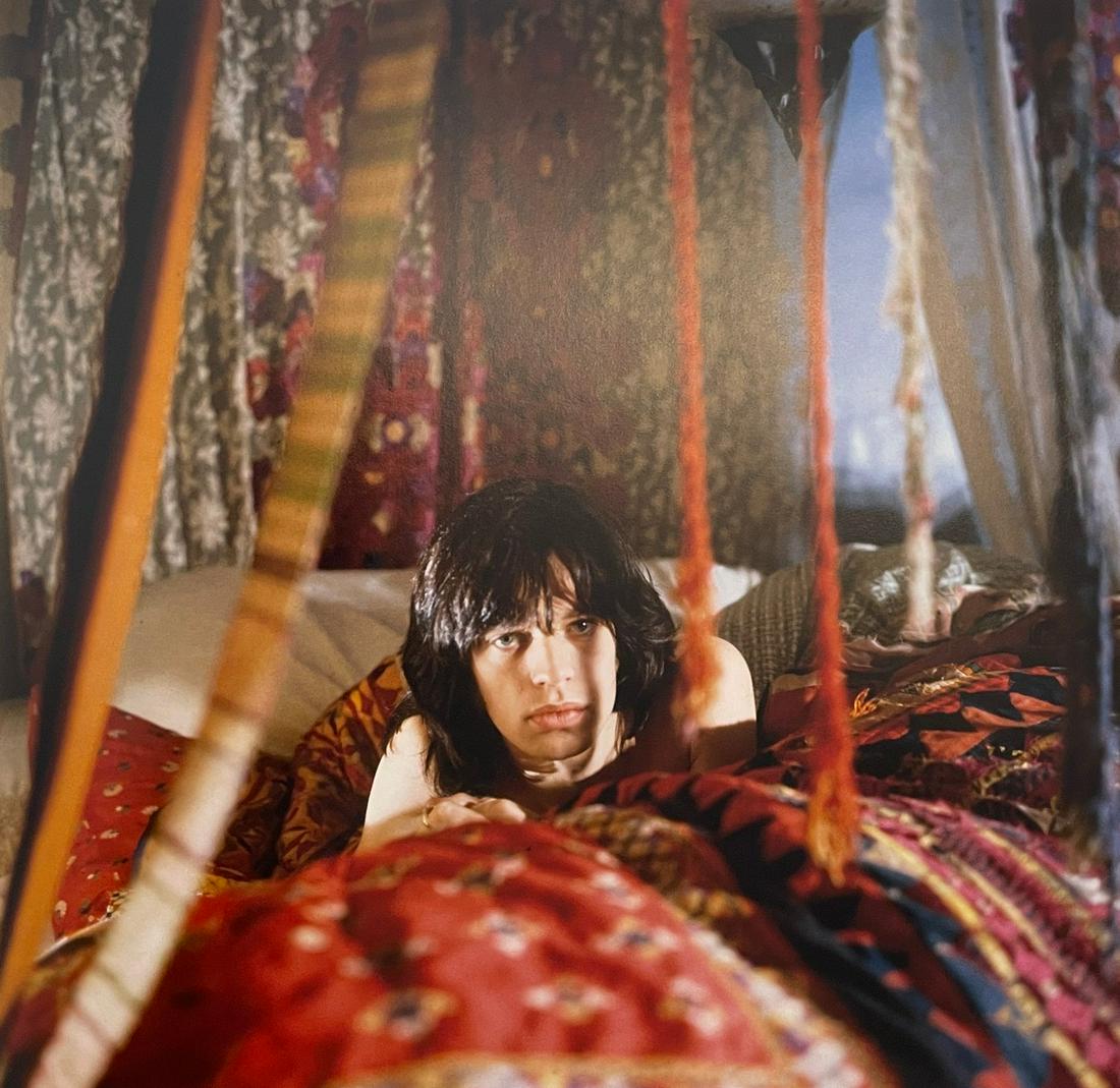 Cecil Beaton - Mick Jagger, 1968: CECIL BEATON (1904-1980) Mick Jagger, 1968 Print in Colors 10" x 10 1/4" Cecil Beaton was a British photographer and designer best known for his elegant photographs of high society. Working within a c