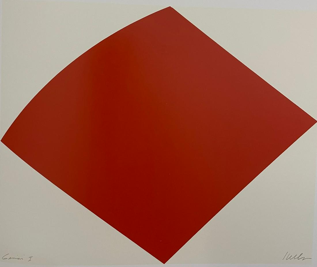 Ellsworth Kelly - Red Curve, 1996 (1 of 1)