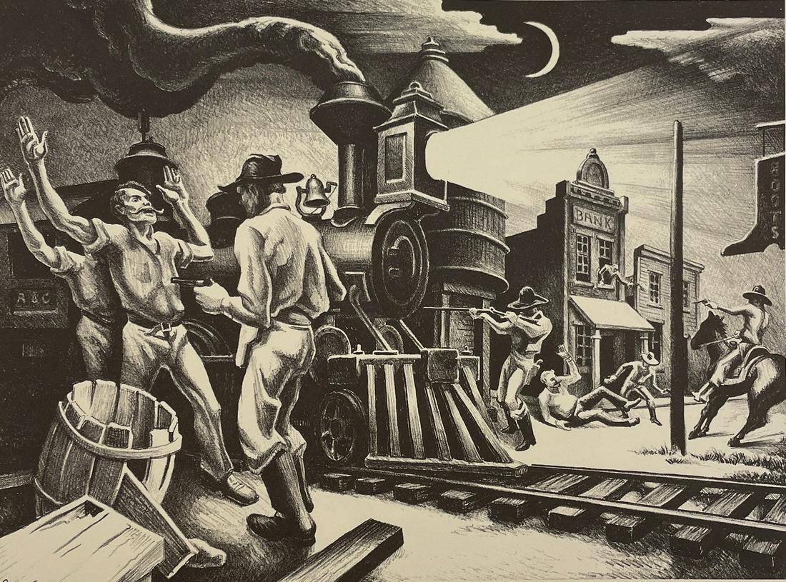 Thomas Hart Benton - Jesse James, 1936 (1 of 1)