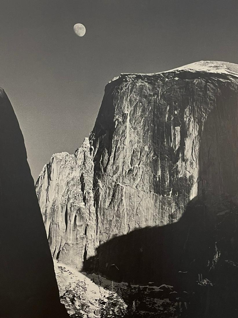Ansel Adams - Moon and Half Dome, 1960 (1 of 1)