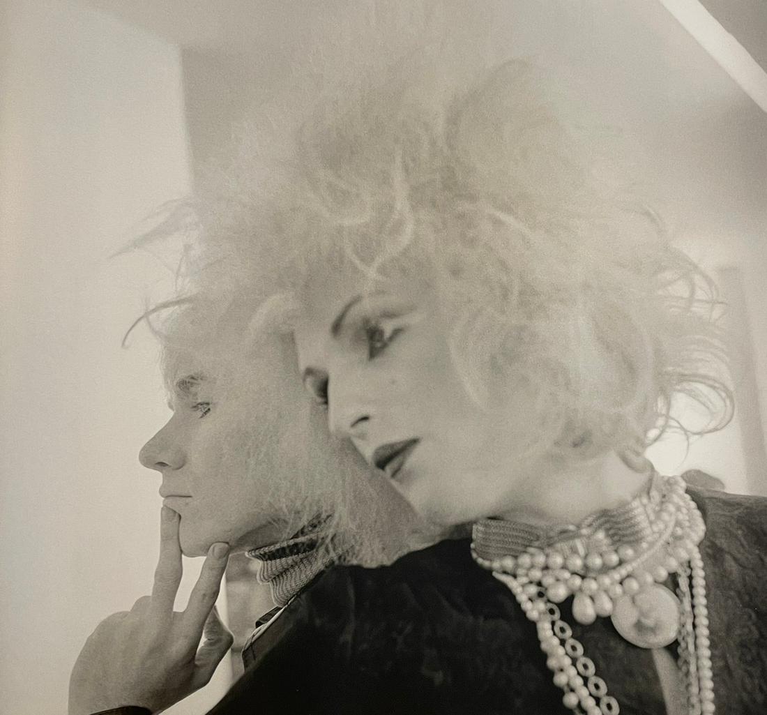 Cecil Beaton - Andy Warhol and Candy Darling, 1969: CECIL BEATON (1904-1980) Andy Warhol and Candy Darling, New York, 1969 Print in Colors 10 1/4" x 9 3/4" Cecil Beaton was a British photographer and designer best known for his elegant photographs of h