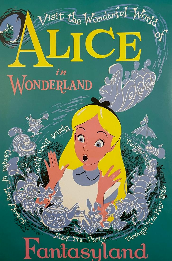 Walt Disney - Alice in Wonderland, 1958 (1 of 1)