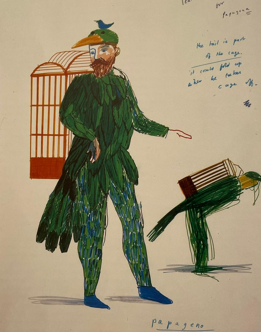 David Hockney - Papageno, 1978 (1 of 1)