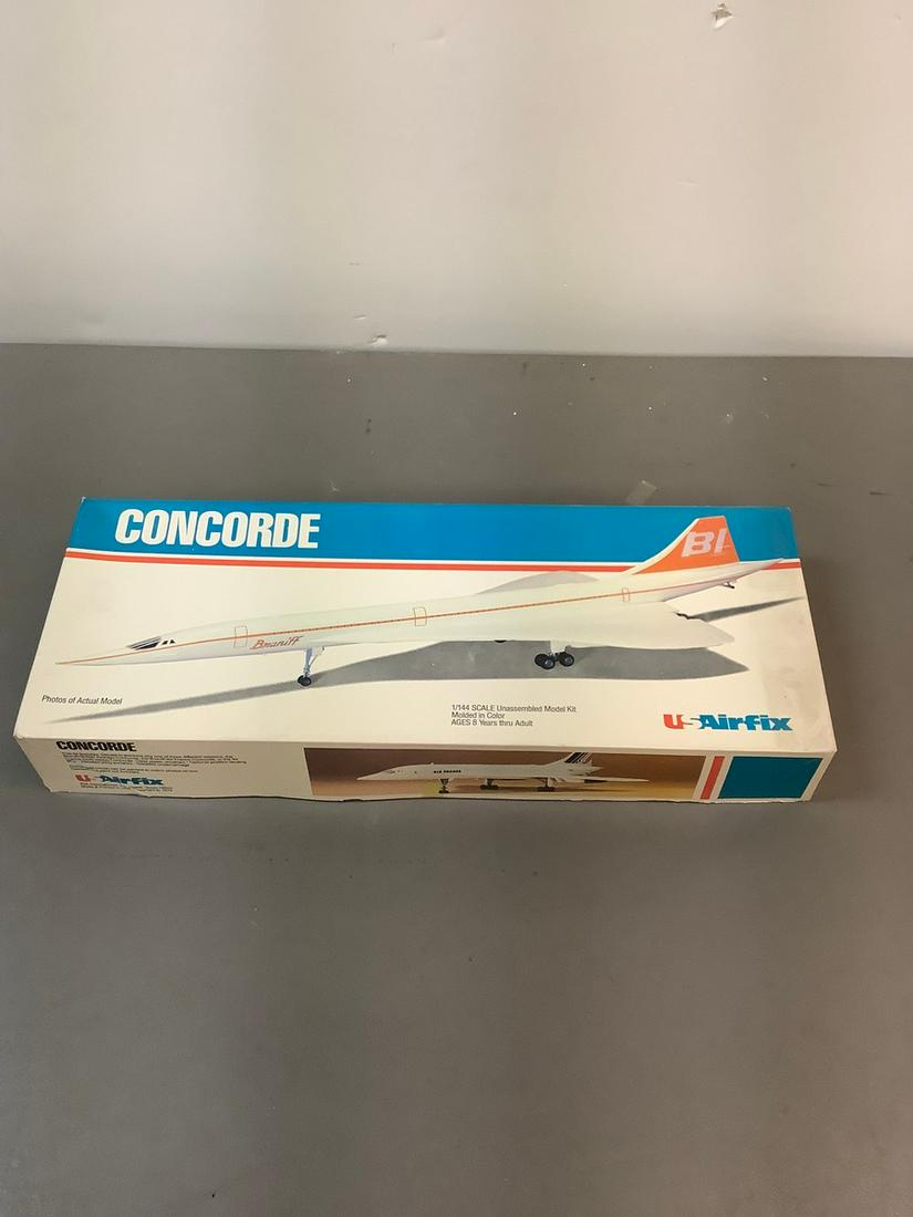 Vintage 1979 USAirFix Concorde 1/144 Scale Model Kit (1 of 1)