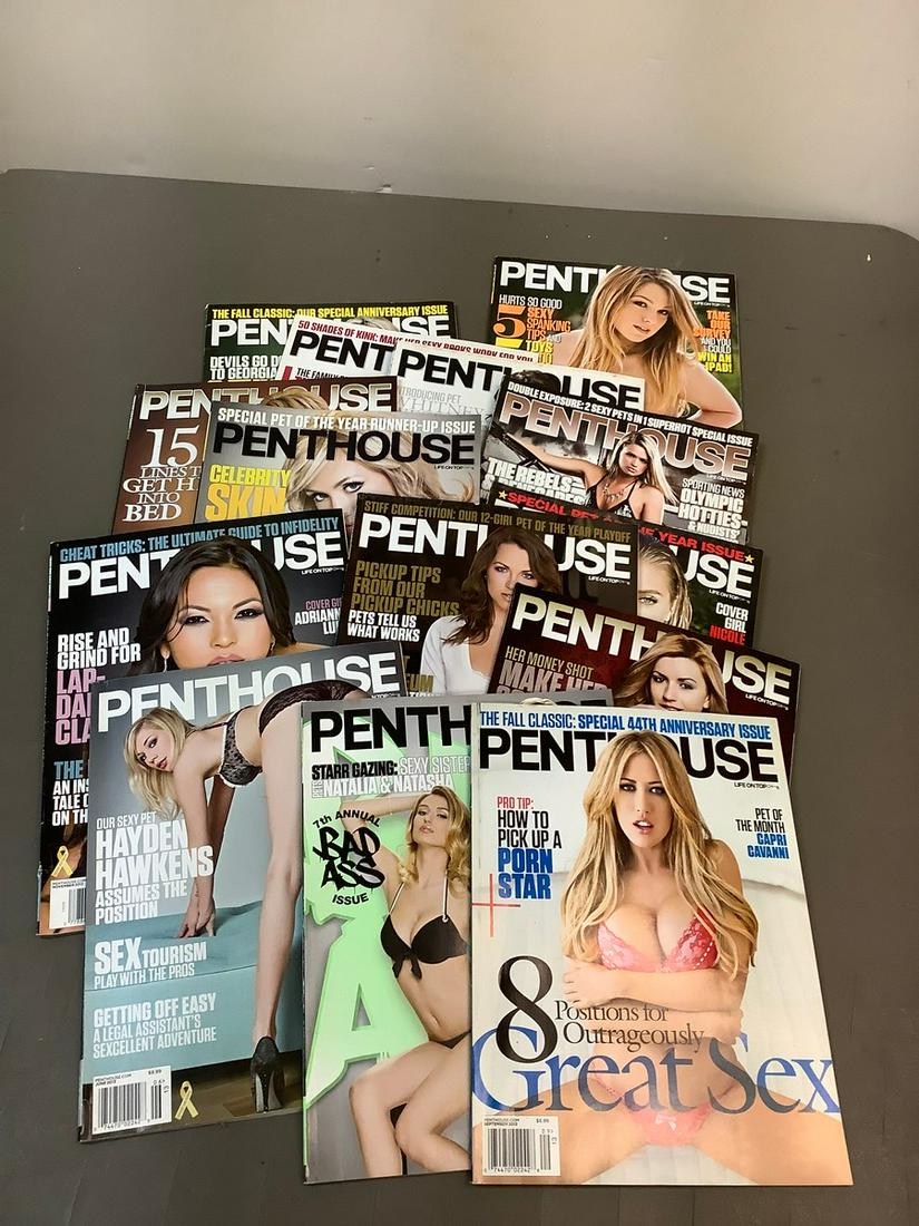 Lot of 2000's Penthouse Magazines (1 of 1)
