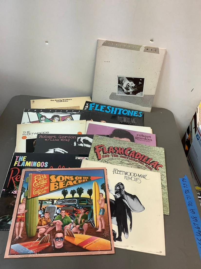 Lot of Albums including Fleetwood Mac, The Flints, The Everly Brothers, Fleshtones and More: Lot of Albums including Fleetwood Mac, The Flints, The Everly Brothers, Fleshtones and More