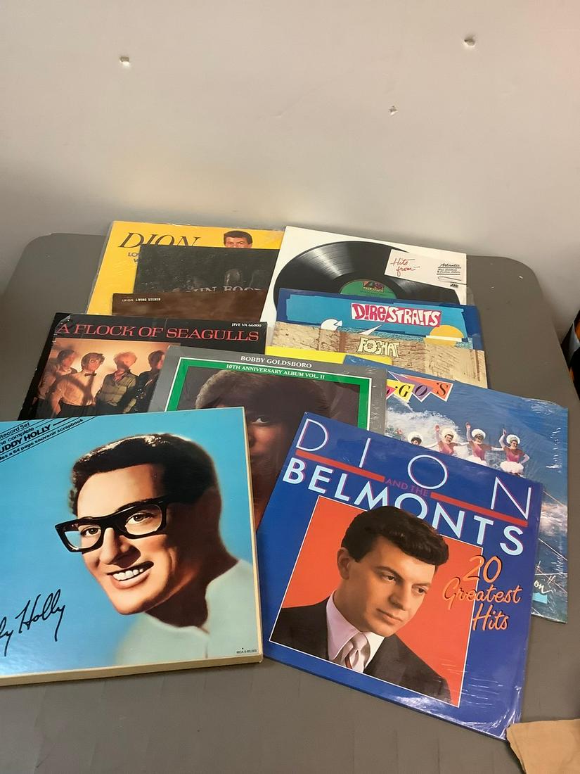 Lot of Albums including Dire Straits, John Fogerty, Go Go's, Buddy Holly and More (1 of 1)